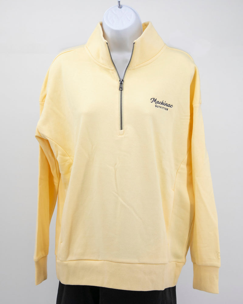 Mackinac Classic Emb 1/4 Zip W's