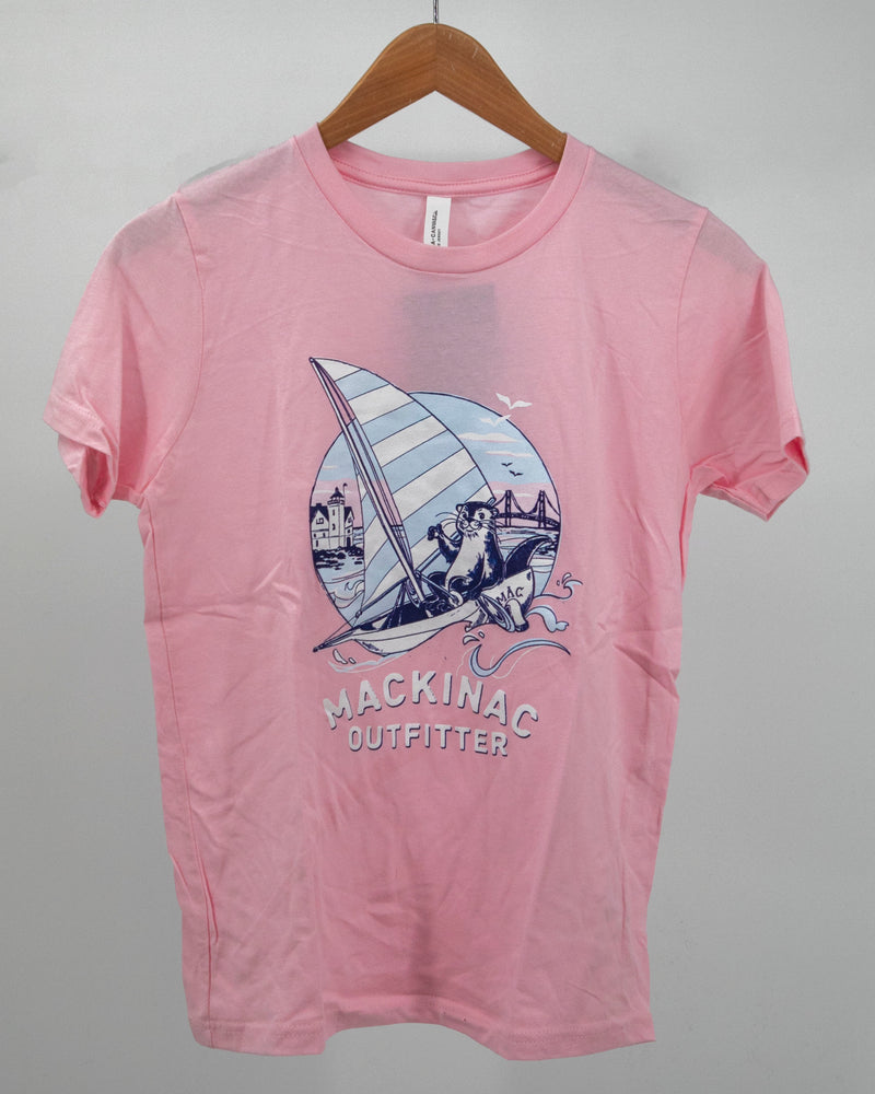 Mackinac Mac on a Sailboat Tee K's