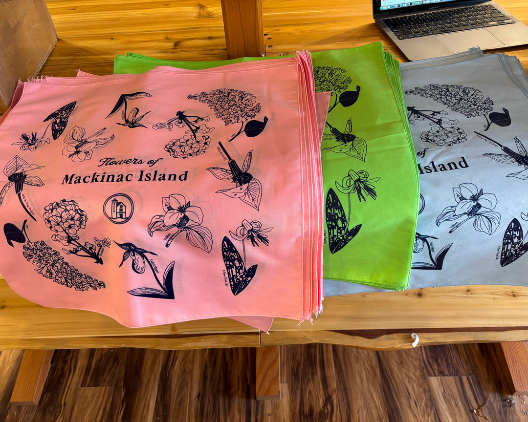 Flowers of Mackinac Bandana