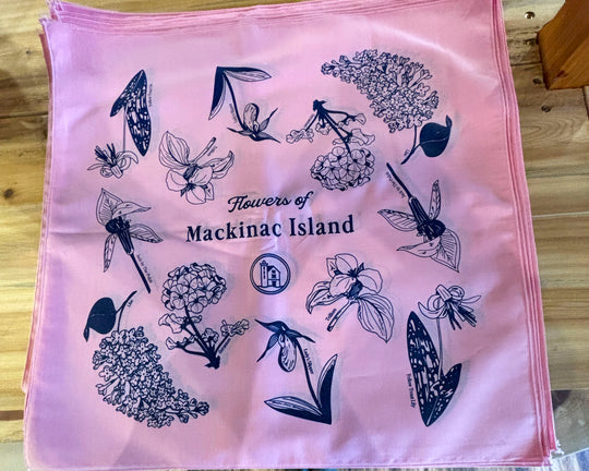 Flowers of Mackinac Bandana