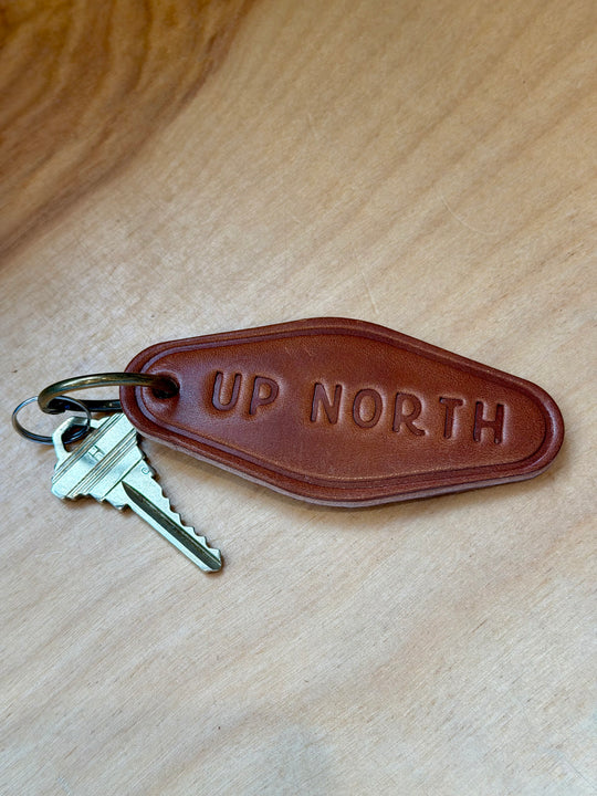 Motel Leather Keychain