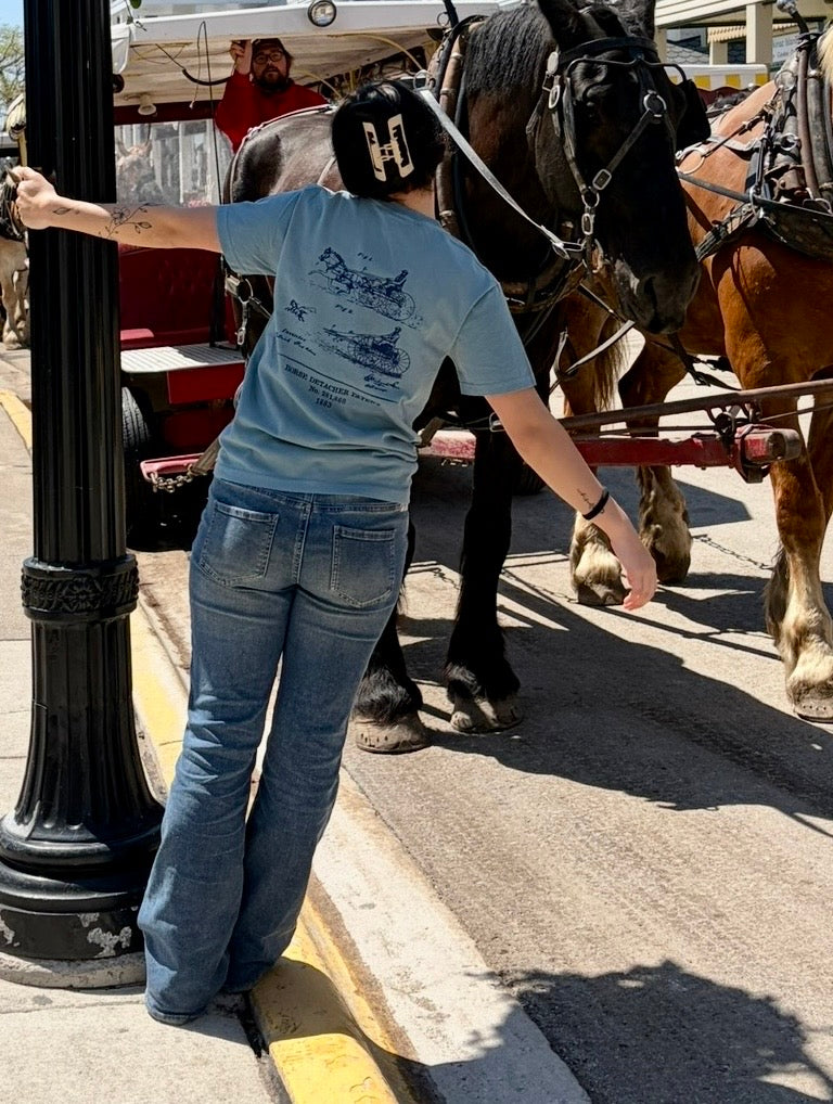 Mackinac Carriage Patent Pocket Tee