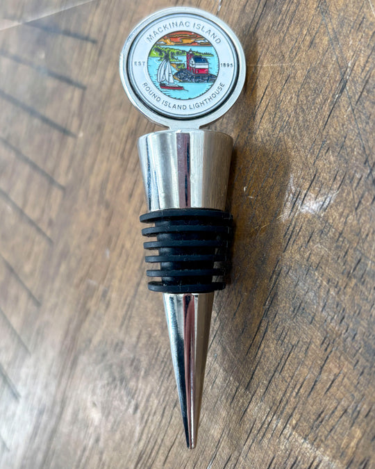 Lighthouse Medallion Wine Stopper