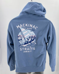 Mackinac The Straits Await Hoodie