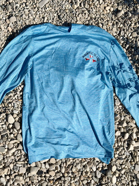 Mackinac Sailboat Sun Hoodie