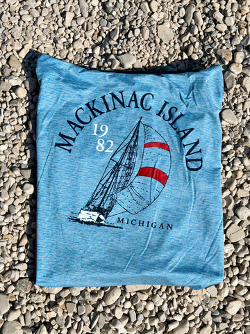 Mackinac Sailboat Sun Hoodie