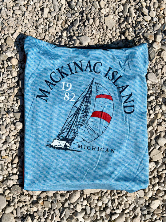 Mackinac Sailboat Sun Hoodie