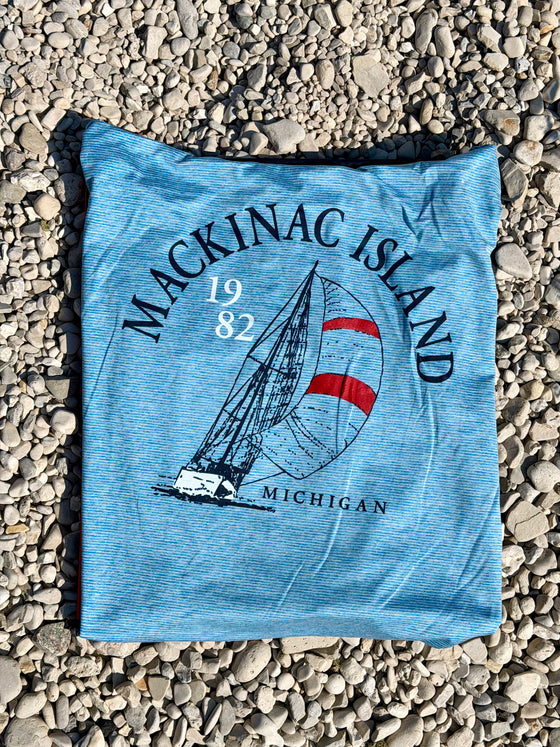 Mackinac Sailboat Sun Hoodie