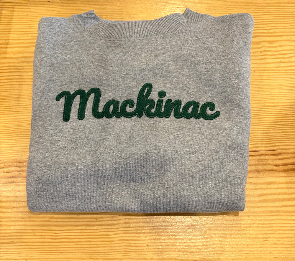 Mackinac Applique Triumph Crewneck