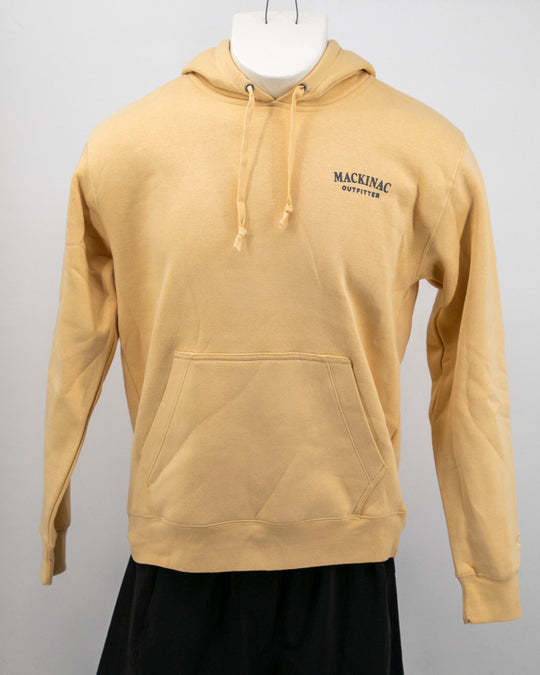 Mackinac Postage Stamp Hoodie