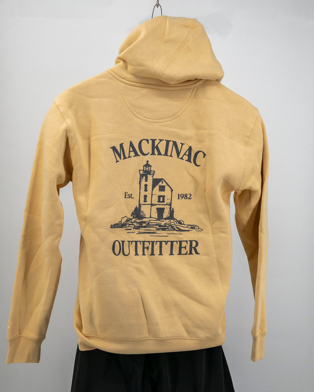 Mackinac Postage Stamp Hoodie
