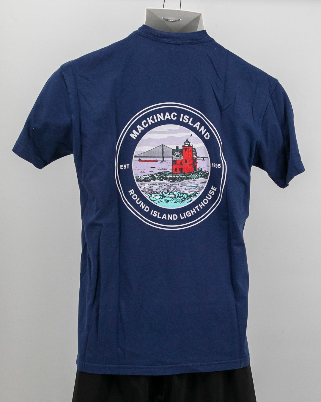 Round Island Winter Scene T-Shirt