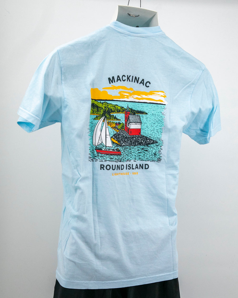 Round Island Summer Scene T-Shirt