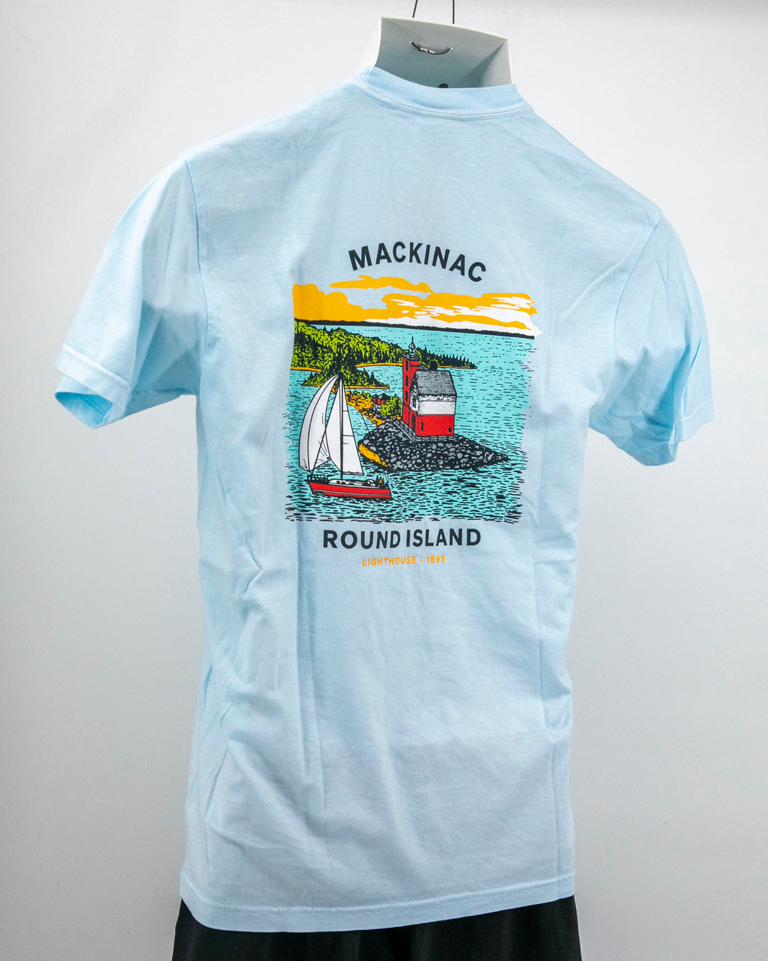 Round Island Summer Scene T-Shirt