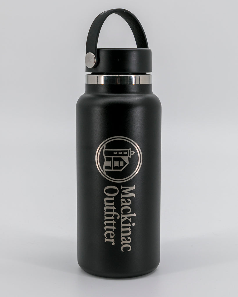 32 oz Hydro Flask - Circle + Rec Nineties / Black