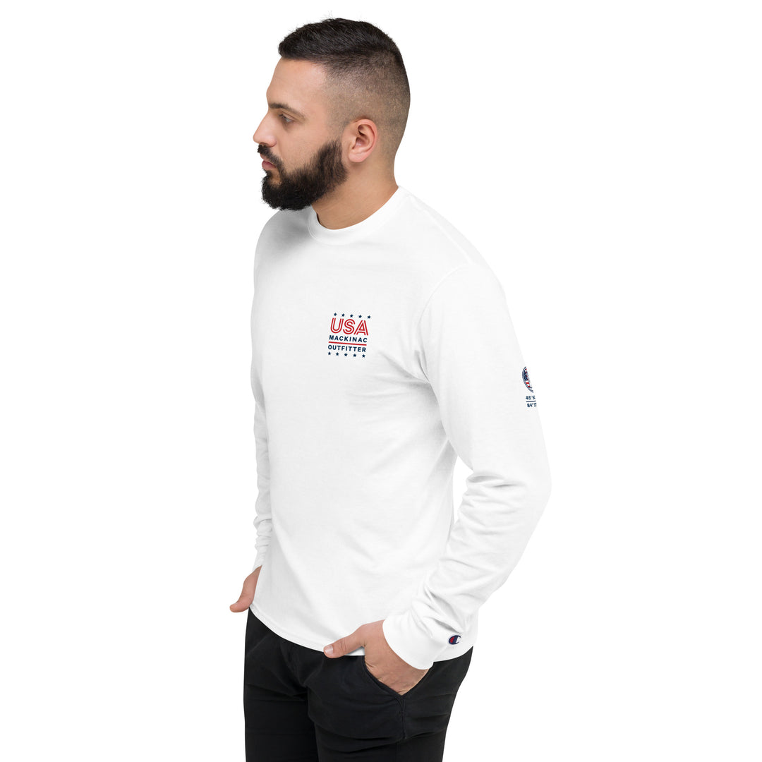 Men's Star Spangled Longsleeve T-Shirt