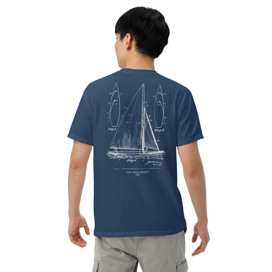 Sailboat Patent T-Shirt