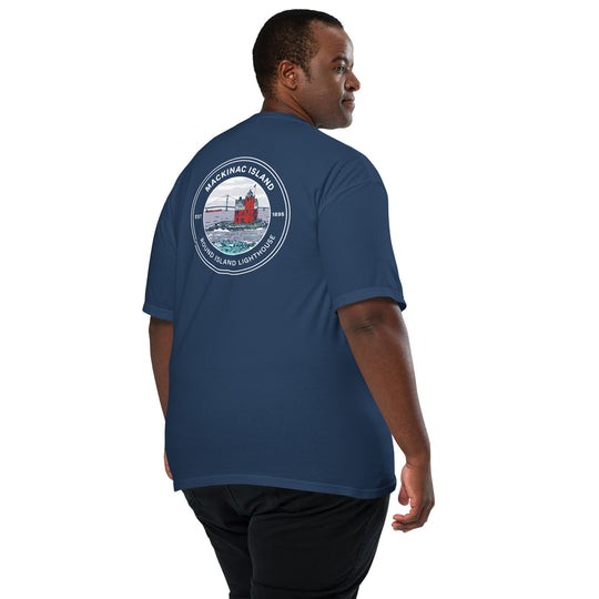 Round Island Winter Scene T-Shirt