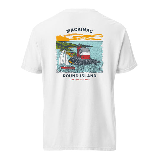 Round Island Summer Scene T-Shirt