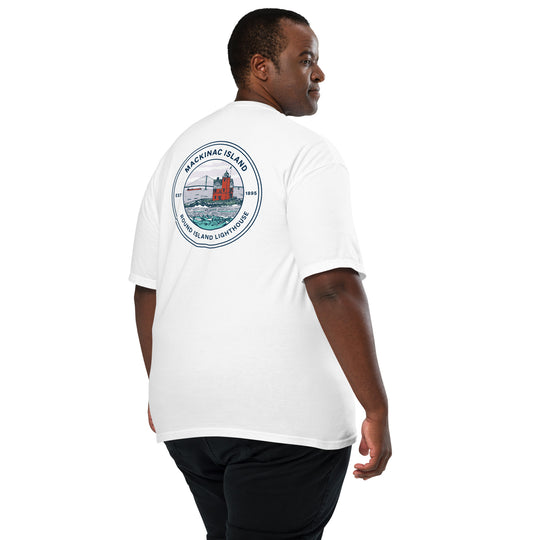 Round Island Winter Scene T-Shirt