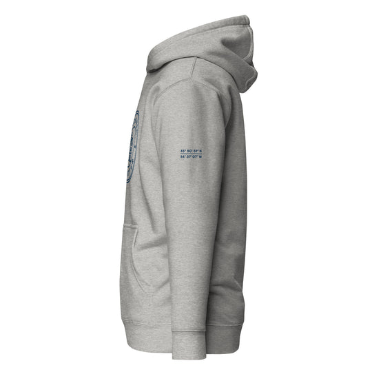 Mackinac Outfitter Circle Logo Hoodie