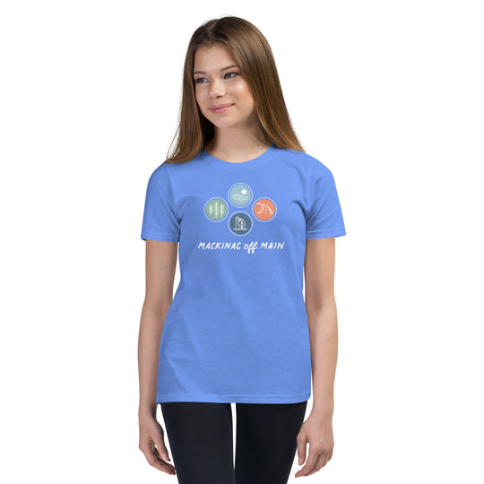 Mackinac Four Bubble Youth T-Shirt