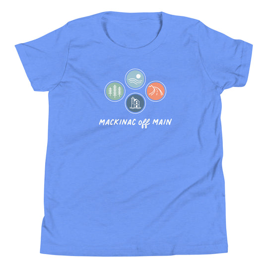 Mackinac Four Bubble Youth T-Shirt